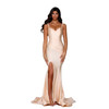 Portia and Scarlett PS6339 Lycra Sweetheart Neck Long Dress