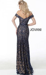 Jovani 49634 Off Shoulder Embroidered Mother of Bride Dress