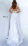 Jovani 3698 Polyester Embellished Halter Neck Long Dress