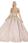 Dancing Queen DQ-1504 Quinceanera Long Dress