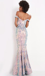JVN by Jovani JVN04515 Embellished Off Shoulder Gown