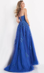 JVN by Jovani JVN06644 Long Embroidered Lace A-Line Gown