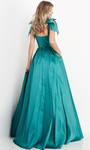 JVN by Jovani JVN4449 Sleeveless Shoulders Ballgown