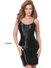 Jovani 1861 Spaghetti Straps Cocktail Dress
