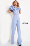 Jovani 04369 Off Shoulder Scuba Jumpsuit
