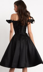 JVN by Jovani JVN04718 Ruffled Off-shoulder Cocktail Dress