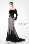 Ivonne D by Mon Cheri 220D30 Off Shoulder Long Sleeves Dress