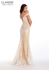 Clarisse 600210 Off the Shoulder Fit and Flare Gown 
