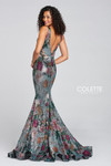 Colette by Daphne CL12071LS Sleeveless Sequin Sheath Gown