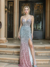 Dancing Queen 4230 Silhouette Sleeveless V-neck Long Dress