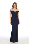 Celavie 6348 Beaded Off Shoulder Mermaid Long Dress