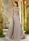 Morilee MGNY 71908 Beaded Embroidered A-Line Evening Gown