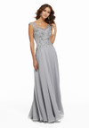 Morilee MGNY 72021 Beaded Lace Appliques Evening Long Gown