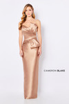 Cameron Blake by Mon Cheri 221689 Strapless V-neck Gown