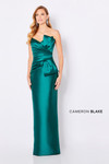 Cameron Blake by Mon Cheri 221689 Strapless V-neck Gown