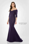 Montage by Mon Cheri 221970 Off-shoulder Sparkle Beaded Gown