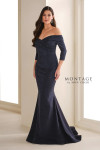 Montage by Mon Cheri 221970 Off-shoulder Sparkle Beaded Gown