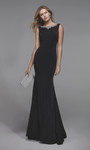 Alyce Paris 27538 High Neck Fit N Flare Long Gala Dress
