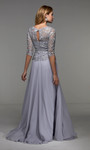 Alyce Paris 27470 Illusion Neck Flowy Long Formal Dress