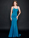 Nina Canacci 9142 Sleeveless Long Mermaid Prom Pageant Gown