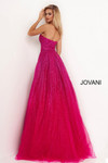 JVN by Jovani JVN02875 Embellished Strapless Long Ballgown