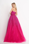 JVN by Jovani JVN02875 Embellished Strapless Long Ballgown