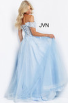 JVN by Jovani JVN08295 Off Shoulder Embroidered Gown