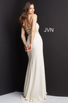 JVN by Jovani JVN08510 Strapless Sweetheart Dress With Slit