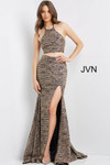 JVN by Jovani JVN08513 Corset Sleeveless Two Piece Long Gown