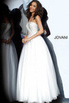 JVN by Jovani JVN65664 Straight Strapless Beaded Ballgown