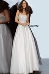 JVN by Jovani JVN65664 Straight Strapless Beaded Ballgown