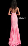 Jovani 37334 Crystal Embellished Strapless Lace Long Dress
