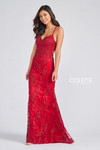 Colette by Daphne CL12240 Spaghetti Straps Beaded Gown