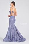 Colette by Daphne CL12269 Spaghetti Strap V-neck Gown
