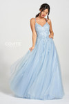 Colette by Daphne CL12212 Beaded Lace Tulle Long Ballgown