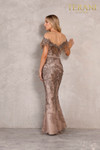 Terani Couture 2111M5301 Off Shoulder Sequin Lace Dress