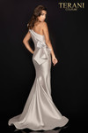 Terani Couture 2011E2427 One Shoulder Mikado Long Gown
