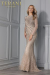 Terani Couture 2215GL0107 Long Sleeves Long Pageant Gown