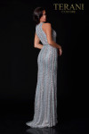 Terani Couture 2111GL5059 Deep V-Neckline Long Dress
