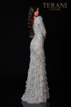 Terani Couture 2111GL5021 A-Line 3D Flowers Pageant Gown