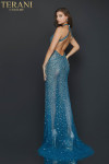 Terani Couture 2011P1080 Halter Neck Beaded Illusion Dress