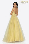 Terani Couture 2011P1225 Spaghetti Strap Glitter Ball Gown