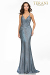 Terani Couture 2011P1117 Sexy Glitter Metallic Long Dress