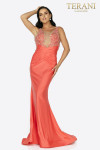 Terani Couture 2011P1038 Form Fitting Sleeveless Jersey Gown