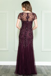 Amelia Couture IN002 Embroidered Illusion Sweetheart Gown