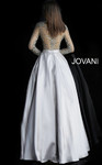 Jovani 46066 Beaded Bodice Long Sleeve Long Evening Ballgown