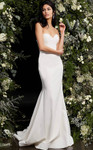 Jovani JB06912 Strapless Sweetheart Neck Wedding Dress