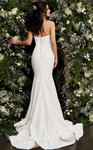 Jovani JB06912 Strapless Sweetheart Neck Wedding Dress