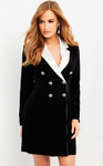 Jovani M03256 Double Breasted Contemporary Blazer Dress