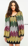 Jovani M05038 Long Sleeves Contemporary Jacket